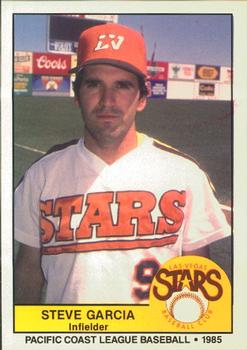 1985 Cramer Las Vegas Stars #115 Steve Garcia Front