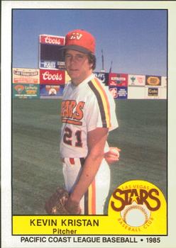 1985 Cramer Las Vegas Stars #124 Kevin Kristan Front