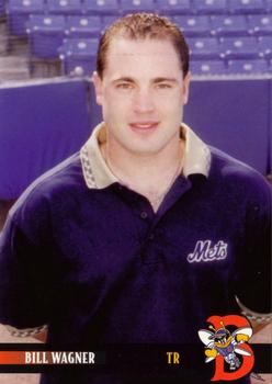 2000 Blueline Q-Cards Binghamton Mets #4 Bill Wagner Front