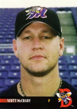 2000 Blueline Q-Cards Binghamton Mets #24 Scott McCrary Front