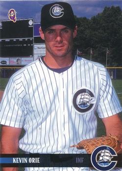 2000 Blueline Q-Cards Columbus Clippers #22 Kevin Orie Front