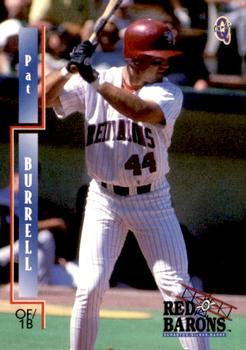 2000 Blueline Q-Cards Scranton/Wilkes-Barre Red Barons #5 Pat Burrell Front