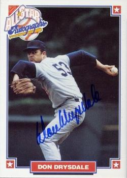 1993 Nabisco All-Star Autographs #NNO Don Drysdale Front