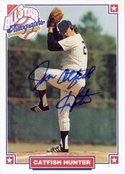 1993 Nabisco All-Star Autographs #NNO Catfish Hunter Front