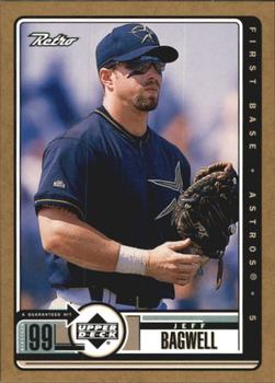 1999 Upper Deck Retro - Gold #38 Jeff Bagwell  Front