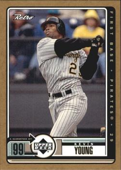 1999 Upper Deck Retro - Gold #68 Kevin Young  Front
