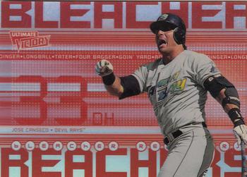 1999 Upper Deck Ultimate Victory - Bleacher Reachers #BR7 Jose Canseco  Front