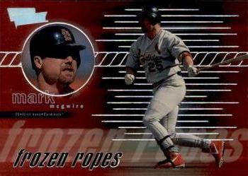 1999 Upper Deck Ultimate Victory - Frozen Ropes #F2 Mark McGwire  Front