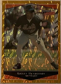 1999 Upper Deck Ultimate Victory - Ultimate Victory #69 Rickey Henderson  Front