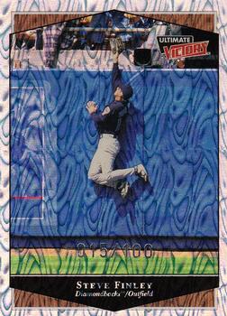 1999 Upper Deck Ultimate Victory - Ultimate #10 Steve Finley  Front