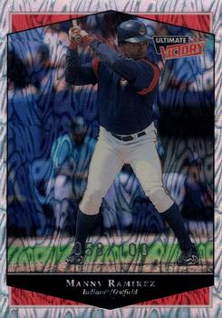 1999 Upper Deck Ultimate Victory - Ultimate Collection #33 Manny Ramirez  Front