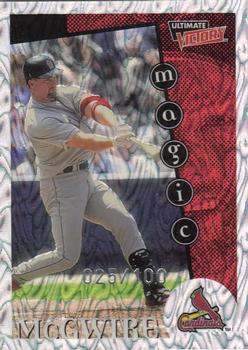 1999 Upper Deck Ultimate Victory - Ultimate Collection #170 Mark McGwire  Front