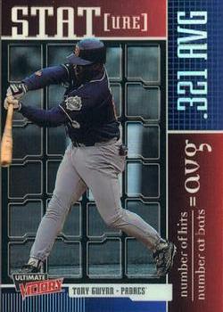 1999 Upper Deck Ultimate Victory - STATure #S12 Tony Gwynn  Front