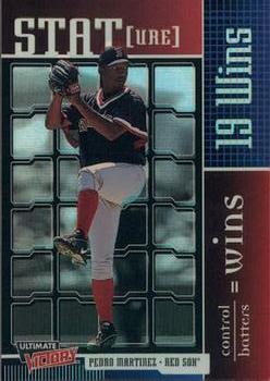 1999 Upper Deck Ultimate Victory - STATure #S14 Pedro Martinez  Front