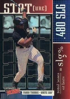 1999 Upper Deck Ultimate Victory - STATure #S15 Frank Thomas  Front