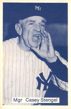 1975 TCMA All-Time New York Yankees #NNO Casey Stengel Front