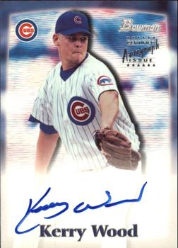 2000 Bowman - Autographs #KLW Kerry Wood Front