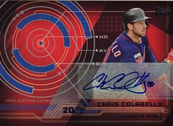 2014 Topps Update - Trajectory Autographs #TA-CC Chris Colabello Front