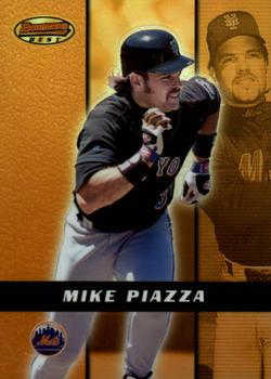 2000 Bowman - Bowman's Best Previews #BBP4 Mike Piazza  Front