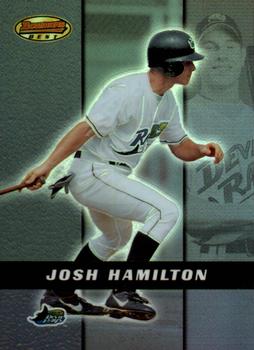 2000 Bowman - Bowman's Best Previews #BBP9 Josh Hamilton  Front