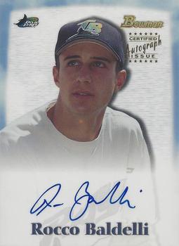 2000 Bowman Draft Picks & Prospects - Autographs #BDPA25 Rocco Baldelli  Front