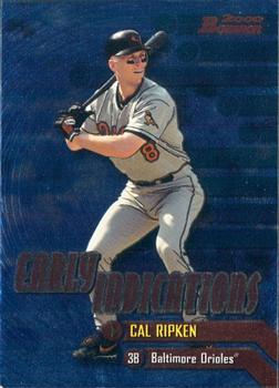 2000 Bowman - Early Indications #E2 Cal Ripken Front