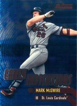 2000 Bowman - Early Indications #E4 Mark McGwire Front