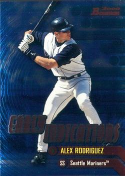 2000 Bowman - Early Indications #E5 Alex Rodriguez Front