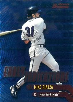 2000 Bowman - Early Indications #E9 Mike Piazza Front