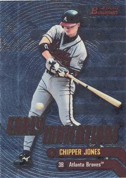 2000 Bowman - Early Indications #E6 Chipper Jones Front