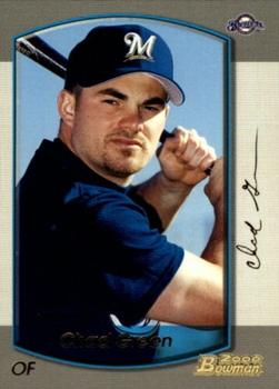 2000 Bowman - Gold #249 Chad Green  Front
