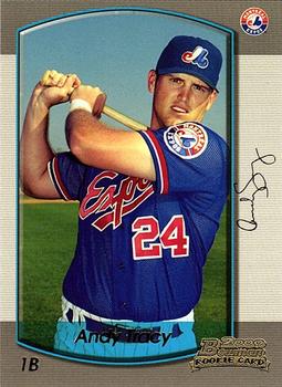 2000 Bowman - Gold #396 Andy Tracy  Front