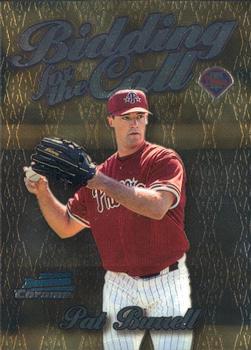 2000 Bowman Chrome - Bidding for the Call #BC2 Pat Burrell  Front