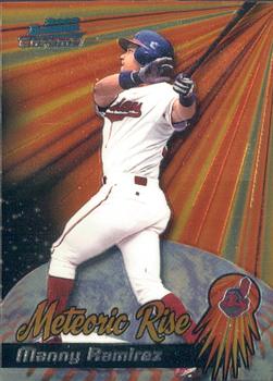 2000 Bowman Chrome - Meteoric Rise #MR5 Manny Ramirez  Front
