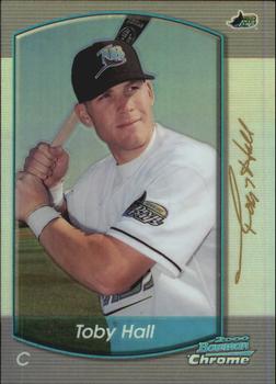 2000 Bowman Chrome - Refractors #187 Toby Hall  Front