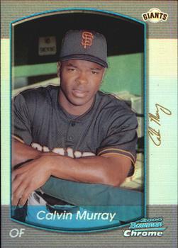 2000 Bowman Chrome - Refractors #278 Calvin Murray  Front