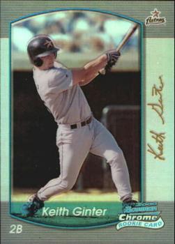 2000 Bowman Chrome - Refractors #373 Keith Ginter  Front