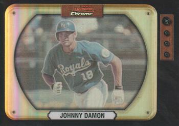 2000 Bowman Chrome - Retro/Future Refractors #64 Johnny Damon  Front