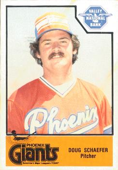 1979 Cramer Phoenix Giants #1 Doug Schaefer Front
