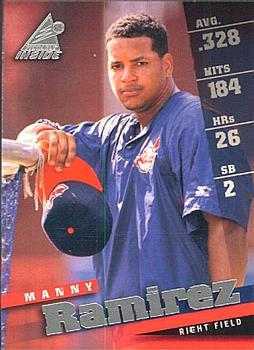 1998 Pinnacle Inside #108 Manny Ramirez Front