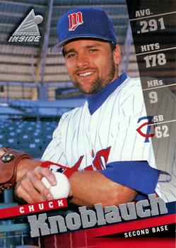 1998 Pinnacle Inside #29 Chuck Knoblauch Front