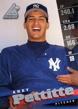 1998 Pinnacle Inside #32 Andy Pettitte Front