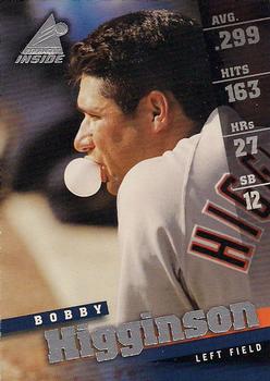 1998 Pinnacle Inside #4 Bobby Higginson Front