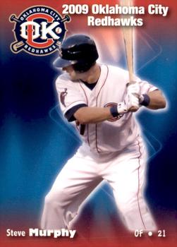 2009 MultiAd Oklahoma City RedHawks #9 Steve Murphy Front