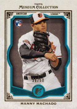 2013 Topps Museum Collection - Turquoise - Asia Exclusive #70 Manny Machado Front