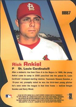 2000 Bowman's Best - Best Bets #BBB7 Rick Ankiel  Back