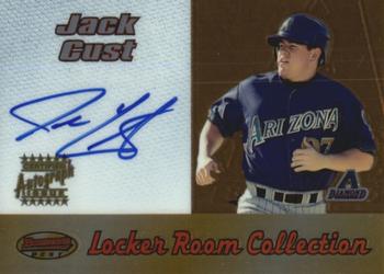 2000 Bowman's Best - Locker Room Collection Autographs #LRCA10 Jack Cust Front