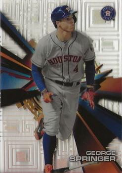 2015 Topps High Tek - Pattern 3A Circuit Board #HT-GS George Springer Front