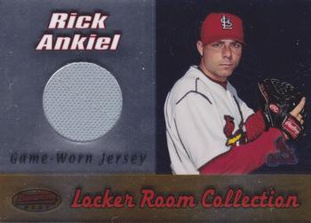 2000 Bowman's Best - Locker Room Collection Jerseys #LRCJ2 Rick Ankiel  Front
