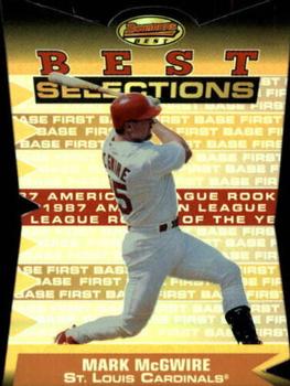 2000 Bowman's Best - Best Selections #BBS4 Mark McGwire  Front